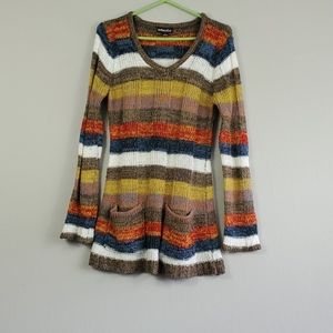 DeRothchild Multi Colored Sweater Size L